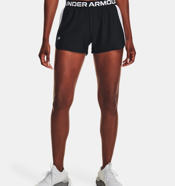 Under Armour Women's UA Play Up Side Stripe Shorts